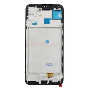 Дисплей с рамкой для Samsung Galaxy A15 4G/5G (A155F/A156B) с тачскрином (маленький экран/черный) - OLED