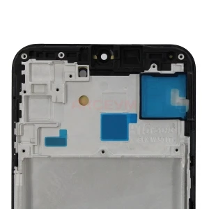 Дисплей с рамкой для Samsung Galaxy A15 4G/5G (A155F/A156B) с тачскрином (маленький экран/черный) - OLED