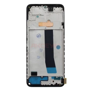 Дисплей с рамкой для Xiaomi Redmi Note 11S 4G/Poco M4 Pro 4G (черный) - In-Cell