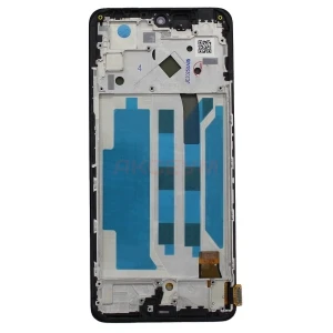 Дисплей с рамкой для Xiaomi Redmi Note 12 Pro 4G (черный) - OLED