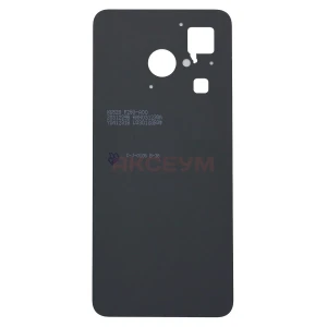 Задняя крышка для Infinix Hot 40i (черная) - Премиум