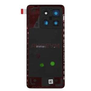 Задняя крышка для Xiaomi Poco X6 Pro 5G (черная) - Премиум