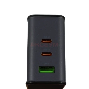 Сетевая зарядка USB/Type-C Hoco CS75A (70W/QC3.0/PD/3 порта) черная