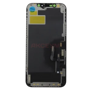 Дисплей для iPhone 12/12 Pro с тачскрином (без ошибки/Full HD) черный - Hard OLED