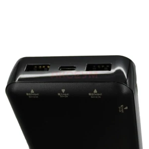 Внешний аккумулятор Hoco J100A (20000 mAh/Type-C/USB*2) (черный)