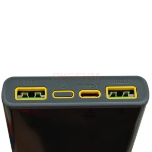 Внешний аккумулятор Hoco J103 Discovery edition 22.5W 10000mAh Type-C/USB*2/Type-C (серый)