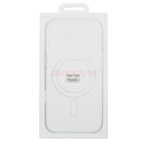 Чехол накладка для iPhone 16 MagSafe PC Clear (прозрачный)