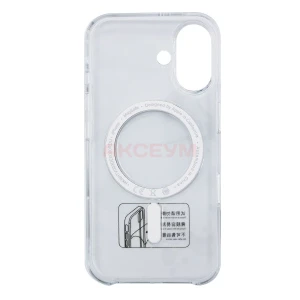 Чехол накладка для iPhone 16 MagSafe PC Clear (прозрачный)
