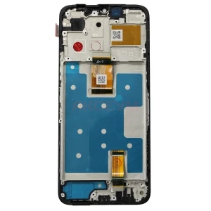 Дисплей с рамкой для Honor X6b (черный) - Оригинал