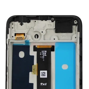 Дисплей с рамкой для Infinix Smart 6 Plus (черный) - Оригинал
