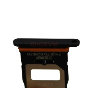 Лоток SIM для Xiaomi Redmi Note 13 Pro 5G (черный)