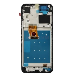 Дисплей с рамкой для Huawei Nova Y61 (черный) - Оригинал