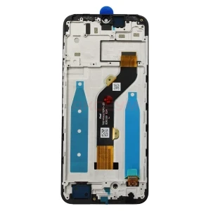 Дисплей с рамкой для Infinix Hot 12 Pro (черный) - Оригинал