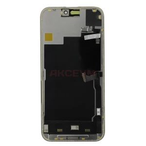 Дисплей для iPhone 15 Pro Max с тачскрином (Full HD/120 Гц/без ошибки) черный - Soft OLED