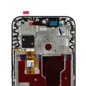 Дисплей с рамкой для Huawei Nova 11/12s (черный) - Оригинал