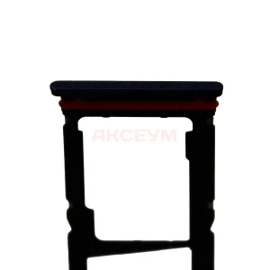 Лоток SIM для Tecno Pova 7 5G (черный)