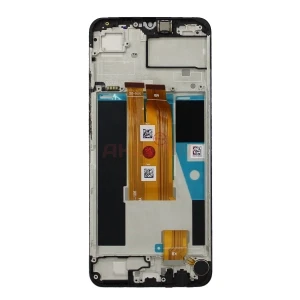 Дисплей с рамкой для Realme C63 4G (черный) - Оригинал