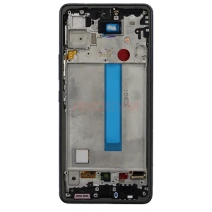 Дисплей с рамкой для Samsung Galaxy A53 5G (A536B) с тачскрином (черный) - Оригинал REF SP