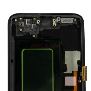 Дисплей с рамкой для Samsung Galaxy S8 (G950F) с тачскрином (черный) - OLED