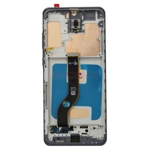 Дисплей с рамкой для Samsung Galaxy S20+ (G985F) с тачскрином (серый) - In-Cell