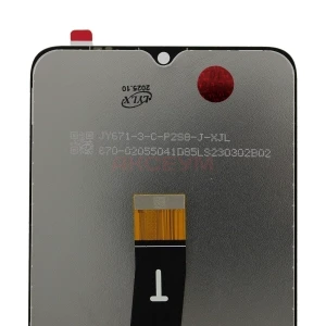 Дисплей для Umidigi A15 с тачскрином (черный) - Оригинал