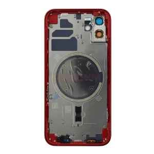 Корпус для iPhone 12 (1 Sim) красный - Премиум