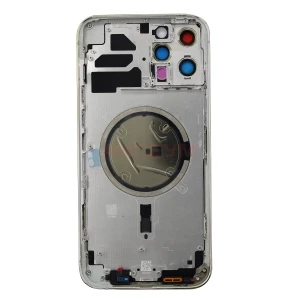 Корпус для iPhone 12 Pro Max (1 Sim) белый - Премиум