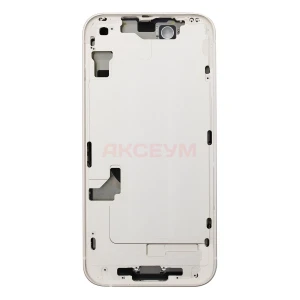 Корпус для iPhone 14 (1 Sim) белый - Премиум