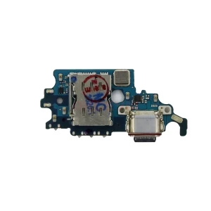 Плата для Samsung Galaxy S21 (G9910/Asia/America ver.) с разъемом зарядки/разъем SIM/микрофон - Премиум