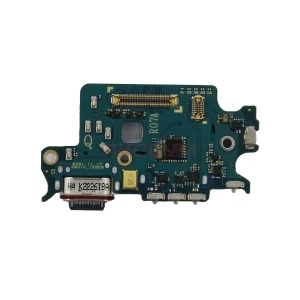 Плата для Samsung Galaxy S22 (S901U/America/EU ver.) с разъемом зарядки/разъем SIM/микрофон - Премиум