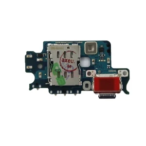Плата для Samsung Galaxy S23 (S911E/Asia/America ver.) с разъемом зарядки/разъем SIM/микрофон - Премиум