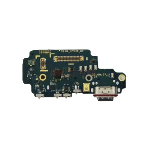 Плата для Samsung Galaxy S23 Ultra (S918E/Asia/America version) с разъемом зарядки/разъем SIM - Премиум