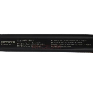 Внешний аккумулятор Remax RPP-B1 10000 mAh (27W/QC3.0/PD/USB-A/Type-C/LCD) черный