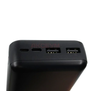 Внешний аккумулятор Borofone BJ78A 20000 mAh (10W/2USB/MicroUSB/Type-C/LED индикатор) черный