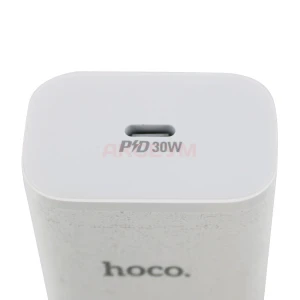 Сетевая зарядка Type-C Hoco C76A Pro (30W/PD) белый