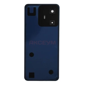 Задняя крышка для Realme C55 (черная) - Премиум