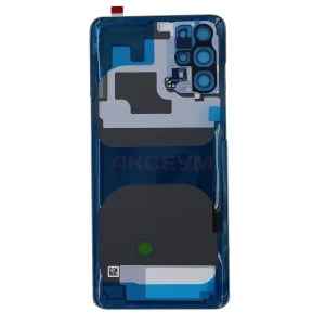 Задняя крышка для Samsung Galaxy S20+ (G985F) голубая - Оригинал