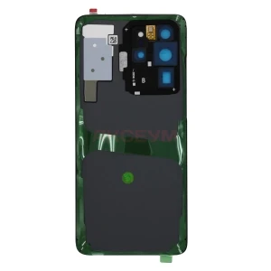 Задняя крышка для Samsung Galaxy S20 Ultra (G988B) черная - Оригинал