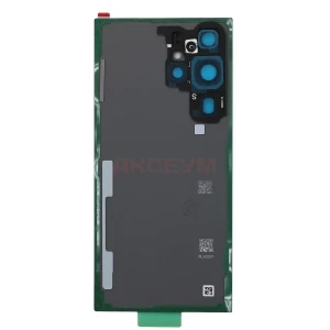 Задняя крышка для Samsung Galaxy S23 Ultra (S918B) бежевая - Премиум