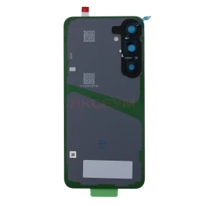 Задняя крышка для Samsung Galaxy S24+ (S926B) желтая - Премиум