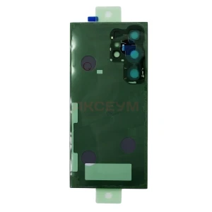 Задняя крышка для Samsung Galaxy S24 Ultra (S928B) желтая - Премиум