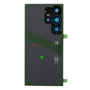 Задняя крышка для Samsung Galaxy S24 Ultra (S928B) серая - Премиум