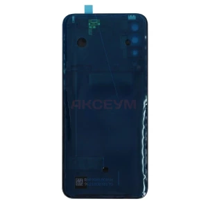 Задняя крышка для Xiaomi Mi A3 (синяя) - Премиум