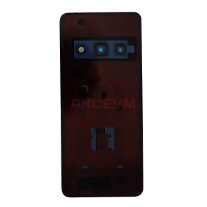 Задняя крышка для Xiaomi Poco C61 (черная) - Премиум