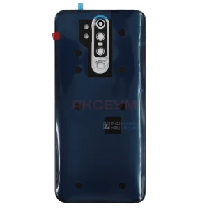 Задняя крышка для Xiaomi Redmi Note 8 Pro (синяя) - Оригинал