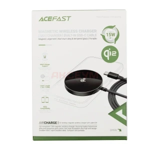 Беспроводная зарядка Acefast E24 (15W) серая