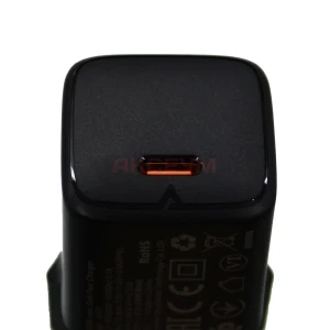 Сетевая зарядка Type-C Acefast A117 (20W/PD/mini GaN) черная