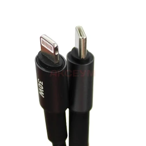 Кабель Type-C - Lightning Remax C02-CL (30W/PD/оплетка нейлон/магнитное крепление/1.2 м) черный