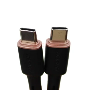 Кабель Type-C - Type-C Acefast C2-03 (3A/60W/PD/силикон/1.2 м) черный
