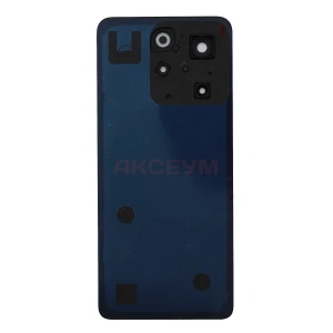 Задняя крышка для Infinix Hot 40 (черная) - Премиум